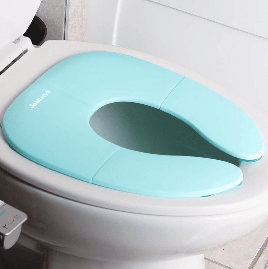 Jool Baby Folding Travel Potty Toilet Training Seat, Aqua