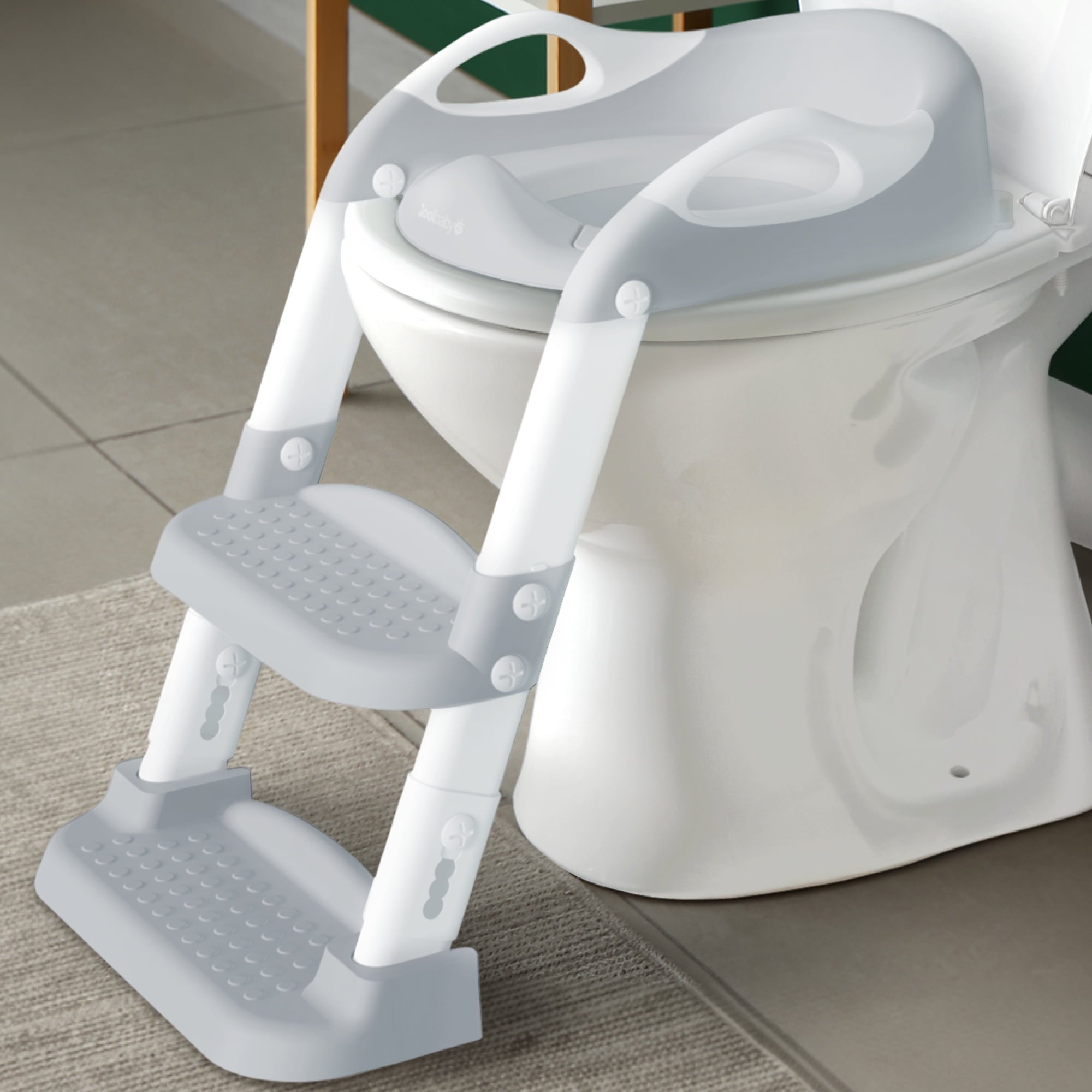 Jool Baby Potty Ladder - Gray