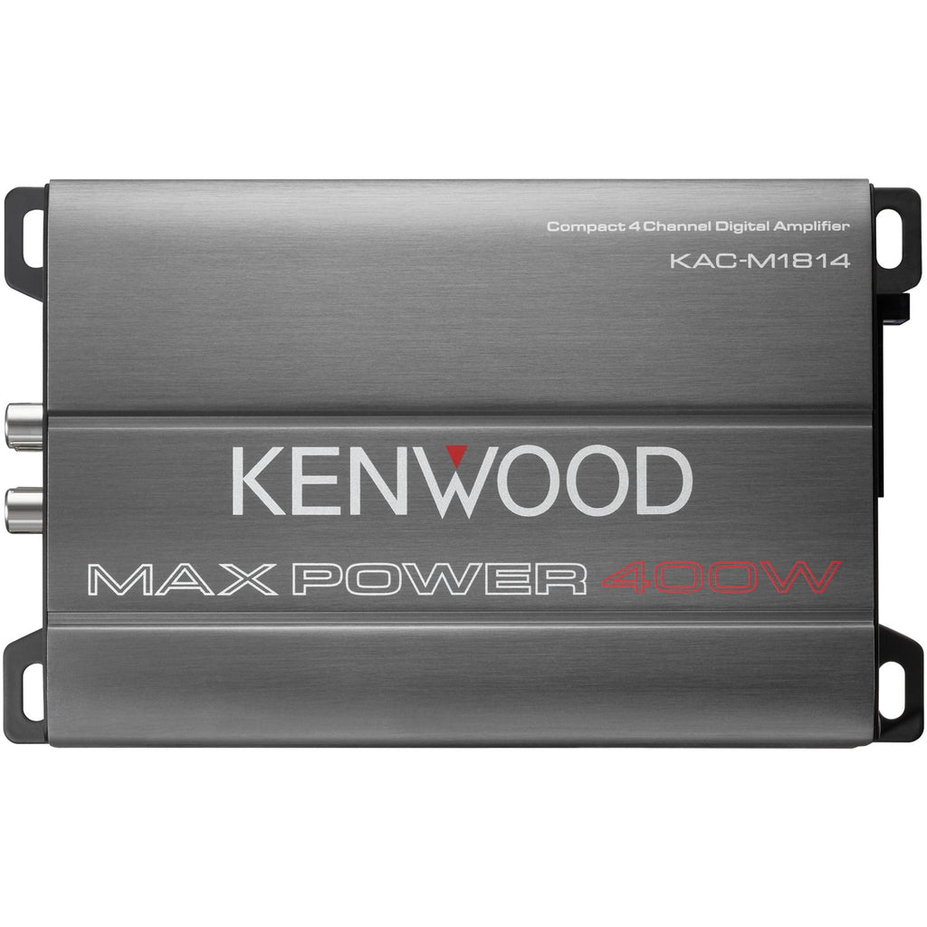 KENWOOD KAC-M1814 Max Power 400-Watt 4-Channel Class D Amp