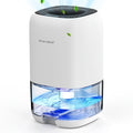 KLOUDIC Dehumidifier Portable and Ultra Quiet with Automatic Defrosting for Home 1000ML(2200 Cubic Feet)