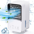 KLOUDIC Portable Air Conditioner Fan, Evaporative Air Cooler, USB Personal Desktop Cooling Fan with 3 Speeds,Small Air Cooler for Room