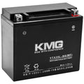 KMG Battery Compatible with Honda 1800 VTX1800C F N R Retro S 2002-2011 YTX20L-BS Sealed Maintenance Free Battery High Performance 12V SMF OEM Replacement Powersport