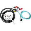 Kapsco Moto FTP-5050 12V 10 GMP Fuel Transfer Pump with Suction Hose & Fuel Pump Nozzle