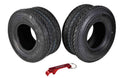 Kenda 243510L5 18x8.5-8 Hole-N-1 4 Ply Tubeless Golf Cart Turf Tires 2 Pack