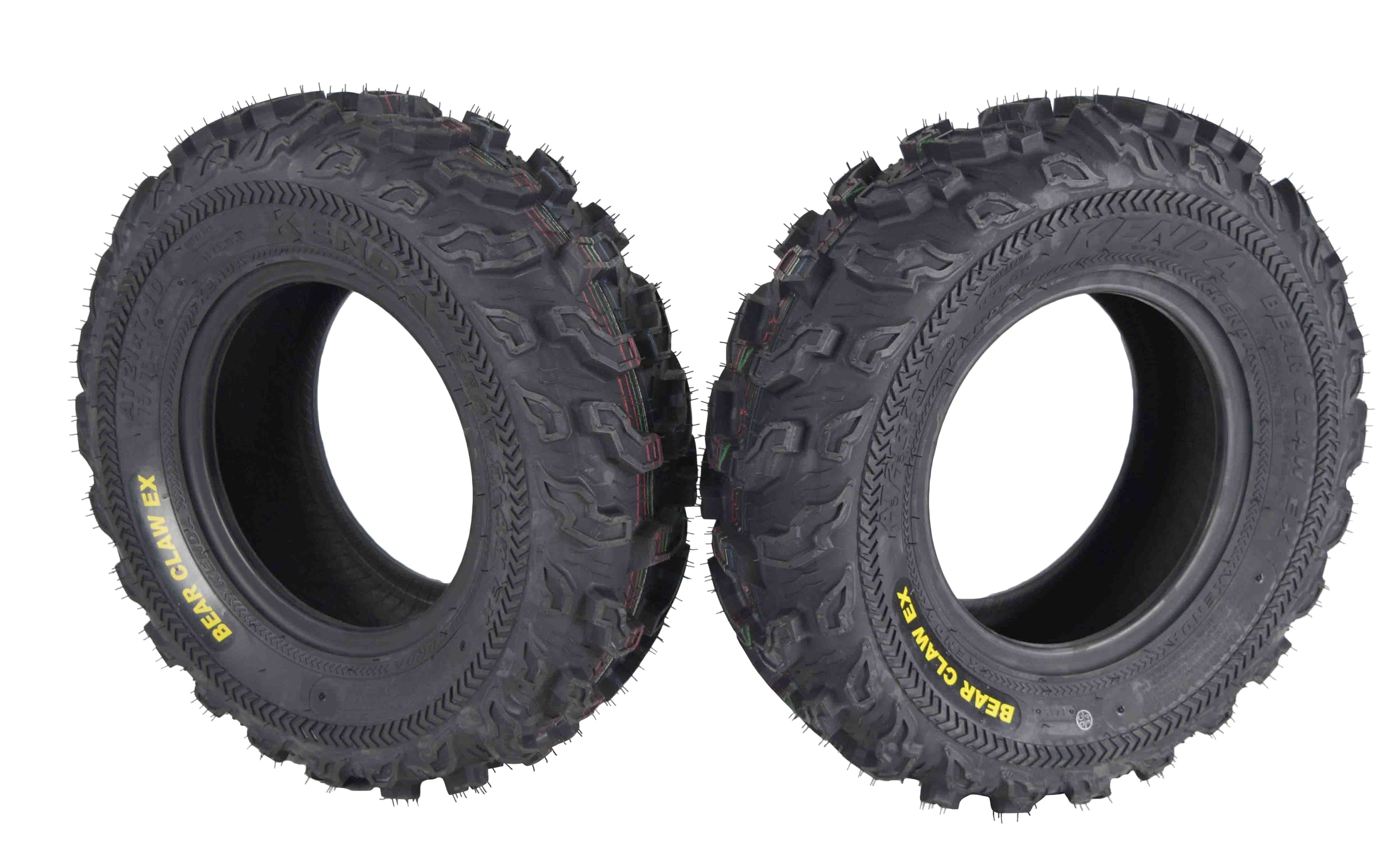 Kenda Bear Claw EX 21x7-10 ATV Front Tires 6 Ply (Two Pack)