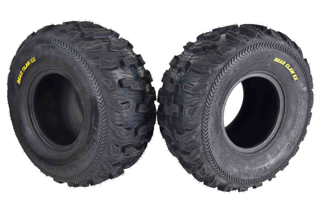 Kenda Bear Claw EX 24x11-10 Rear ATV 6 PLY Tires Bearclaw 24x11x10 - 2 Pack