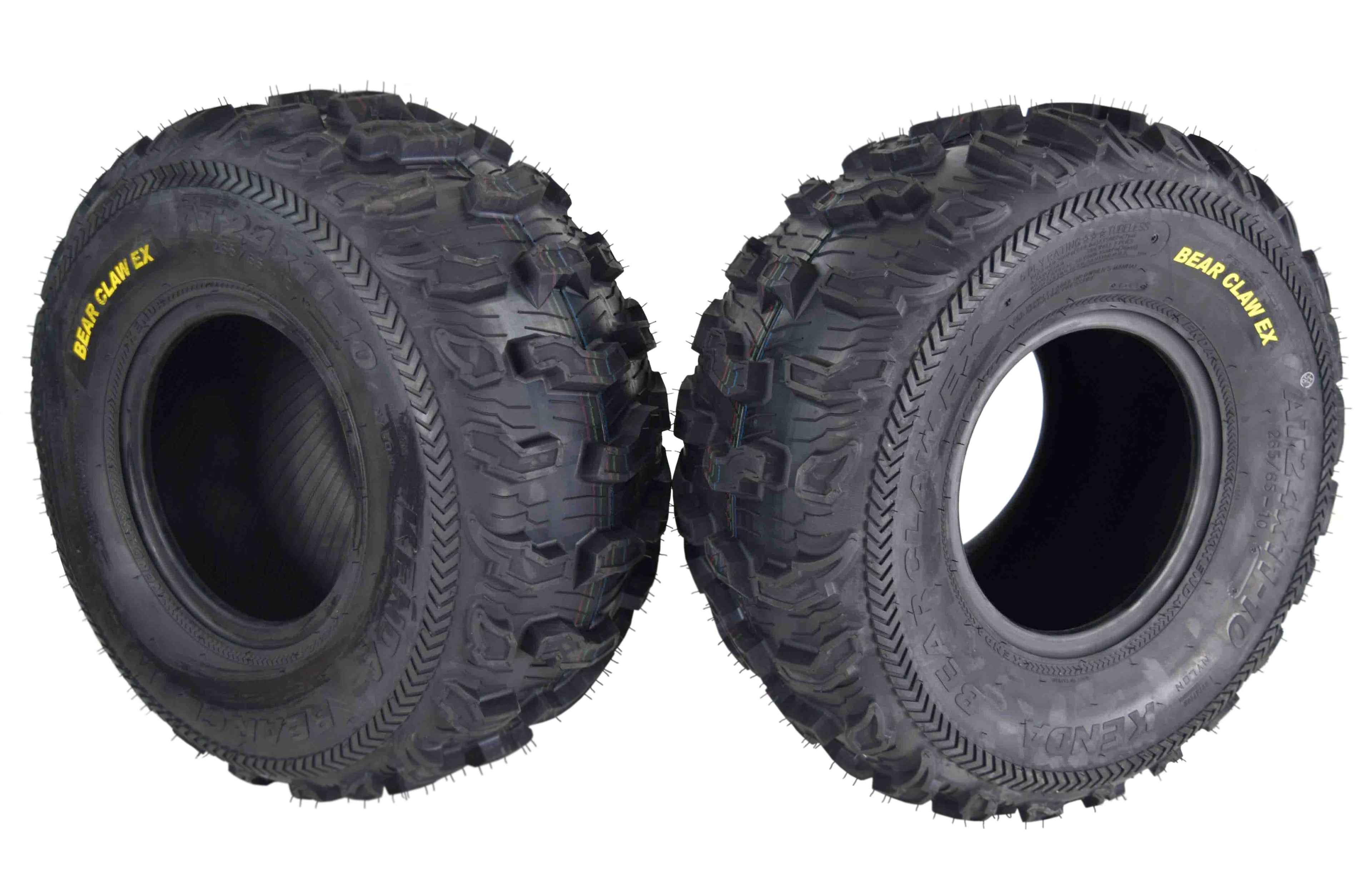 Kenda Bear Claw EX 24x11-10 Rear ATV 6 PLY Tires Bearclaw 24x11x10 - 2 Pack