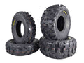 Kenda Bear Claw EX 25x8-12 F 25x10-12 R ATV 6 PLY Tires Bearclaw - 4 Pack Set