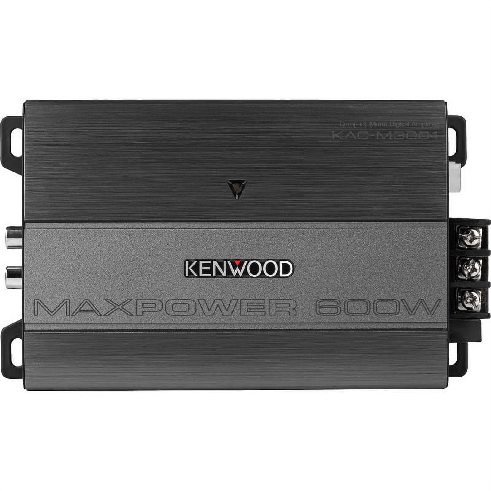 Kenwood Marine Mono Amp 2ohm Stable - 300 Watts RMS