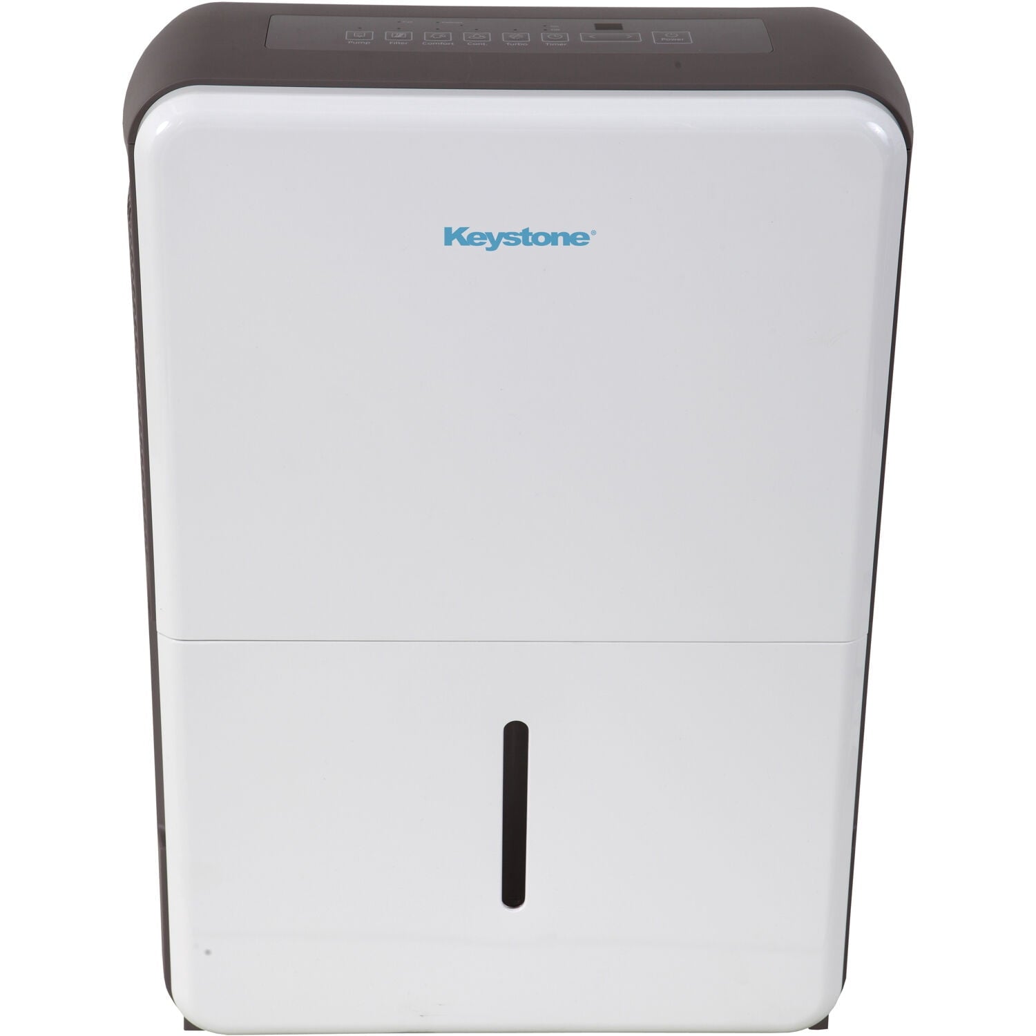 Keystone 22 pt 1,500 sq ft Dehumidifier in White - Energy Efficient, Bucket Full Indicator