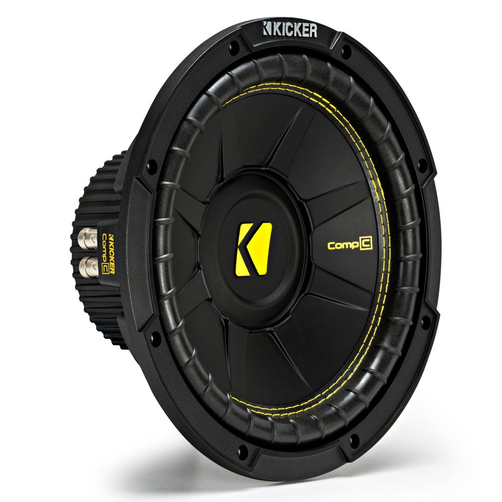 Kicker 44CWCD104 10" CompC 4-Ohm DVC Subwoofer