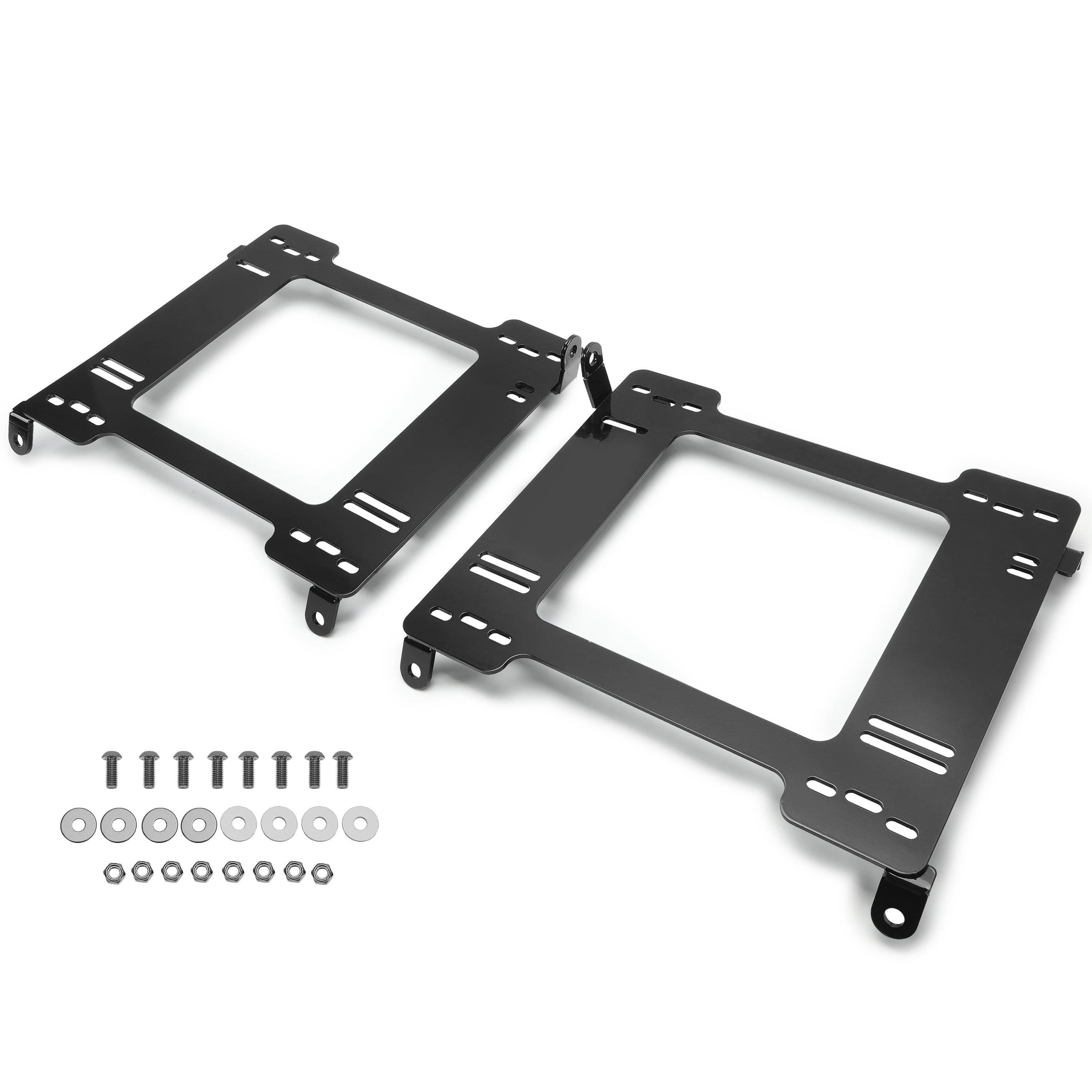 Kojem Front Race Seat Base Mount Brackets Adapter Pair for 1992-2000 Honda EG6 Civic Replaces SB031PA SB031DR