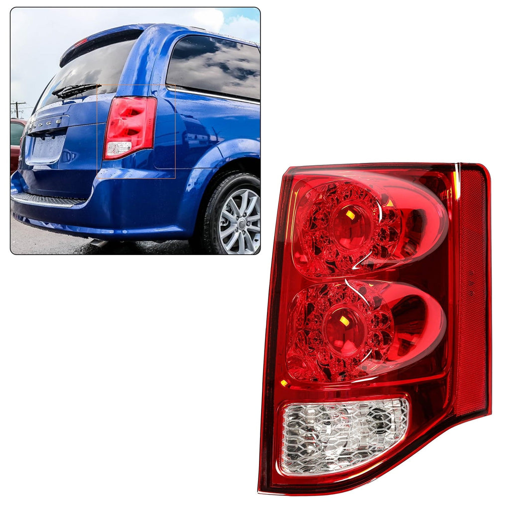 Kojem Right Tail Light Lamp  for 2011-2020 Dodge Grand Caravan & Ram C/V Rear Brake Lamp Taillight  Passenger Side Replaces 05182534AF
