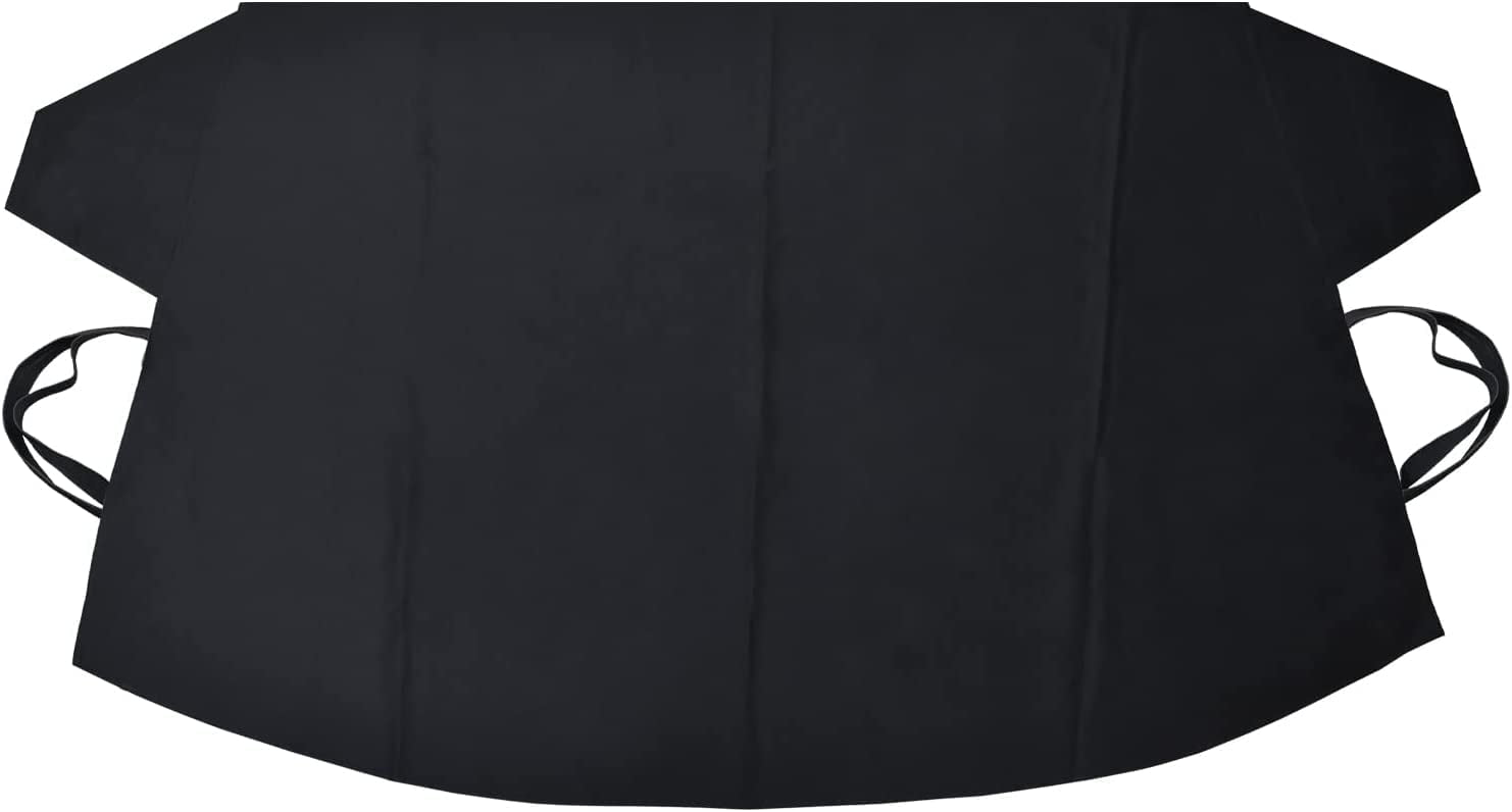 Koovon Car Windshield Cover for Ice and Snow, Upgraded 420D Oxford Fabric Winter Windshield Covers for Ice Removal, Winter Car Accessories for Windshield Protection, Standard 69 x 42 Inche