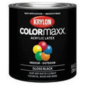 Krylon 7373582 0.5 Pint Black Gloss Paint