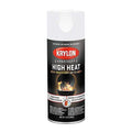 Krylon K01505000 High Heat Spray Paint, 12 oz., White