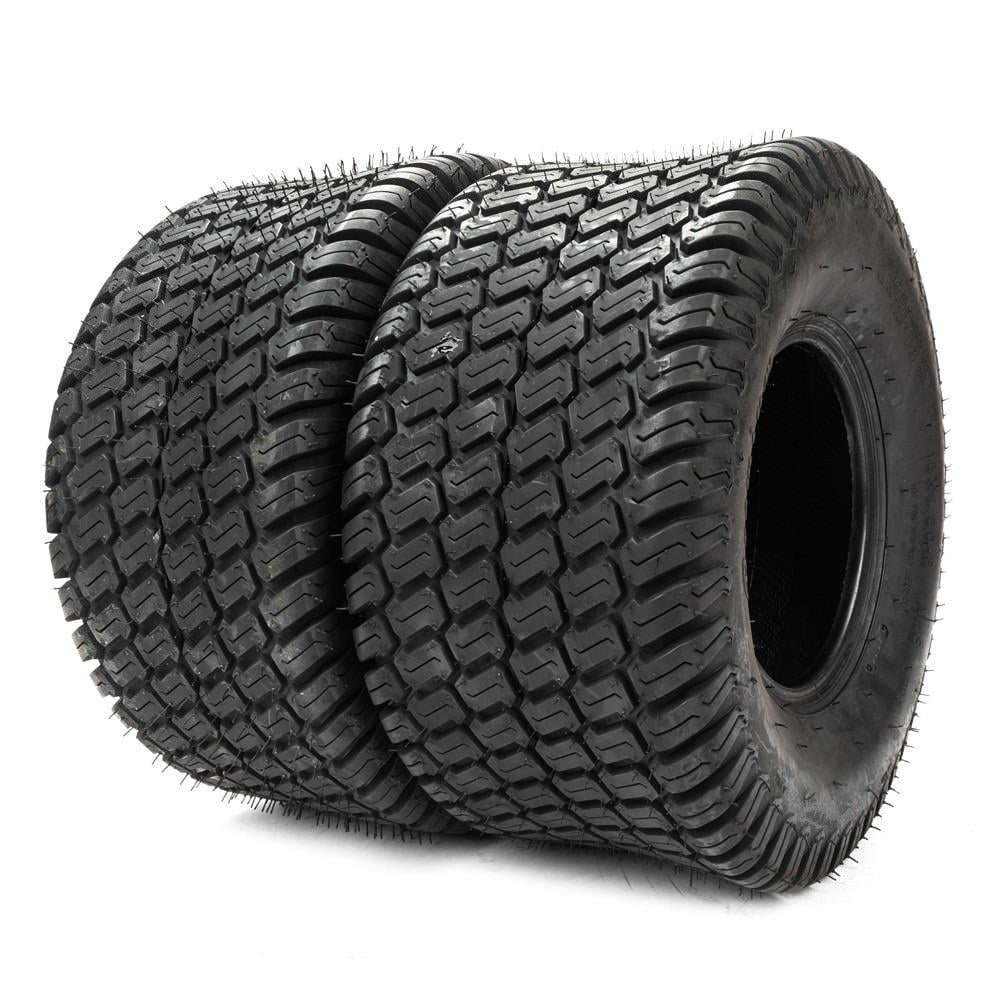 Ktaxon 1 Pair of 18x9.50-8 Lawn Mower Golf Cart Turf Tires P322 4PR Front & Rear 1040LBS