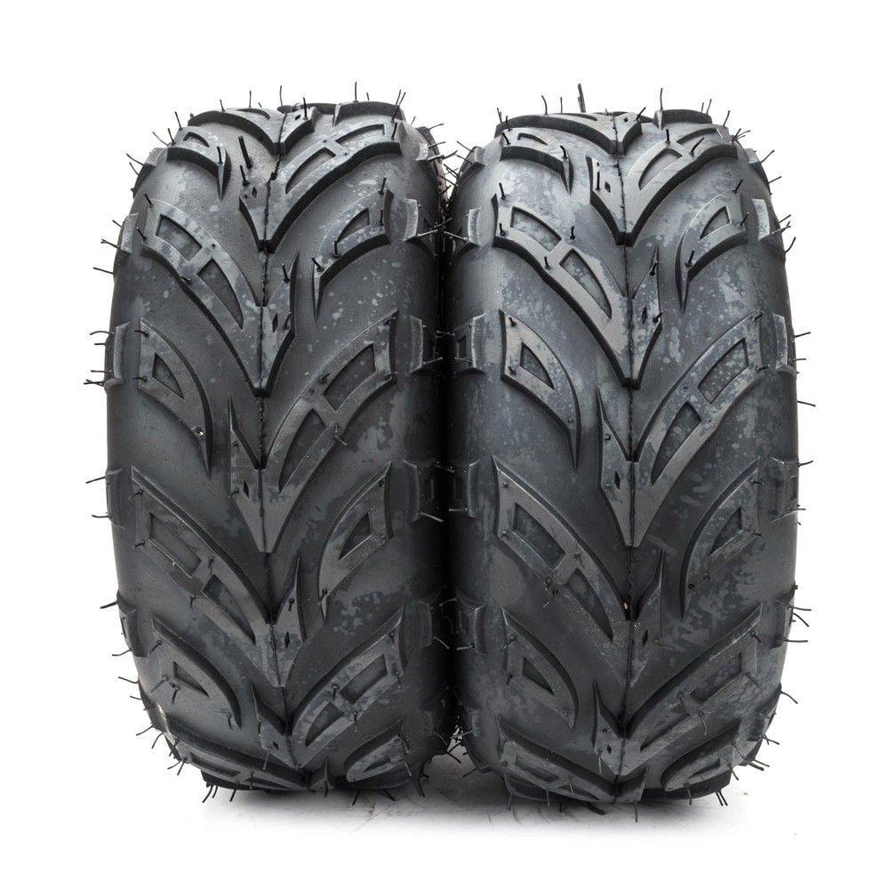 Ktaxon 2PCS 16x8-7 4PR Tires for ATV, Front Wheel