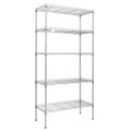 Ktaxon 5-Tier Wire Shelving Unit, Steel Storage Rack for Office Kitchen 30" W x 14" D x 60" H, Silver