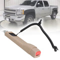 LABLT Driver Seat Belt Buckle Tan 19121538 for 07-2013 Silverado Sierra Tahoe Yukon