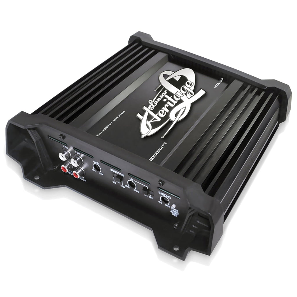Lanzar HTG137 Heritage Series 2,000-Watt-Max Monoblock Class AB Amplifier