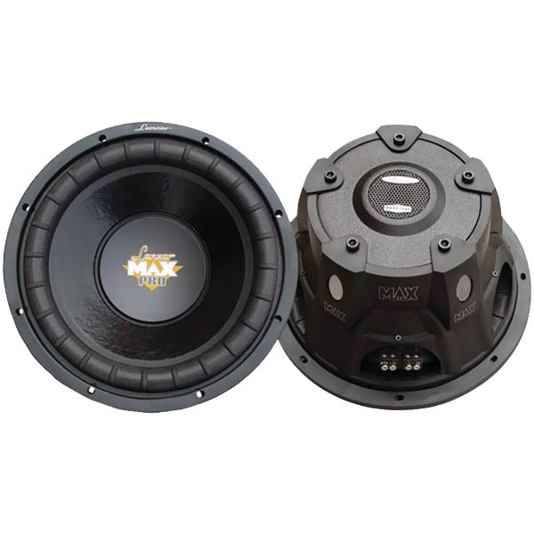 Lanzar MAXP64 Max Pro 6.5 Inch 600 Watt Power 4 Ohm Car Subwoofer Audio System