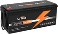 LiTime 12V 200Ah LiFePO4 Lithium Battery, Max. 2.56kWh Energy for Trolling Motor RV Off-Grid Application Motorhome