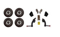 Lift Kit Combo with 10" Flash Wheels & Tires for STAR Golf Carts 2005-2009