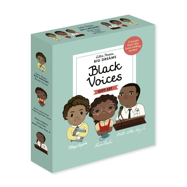 Little People, BIG DREAMS: Black Voices: 3 books from the best-selling series! Maya Angelou - Rosa Parks - Martin Luther King Jr.