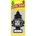 Little Trees Air Freshener Black Ice Fragrance 6-Pack