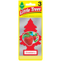 Little Trees Air Fresheners Strawberry Fragrance 3-Pack
