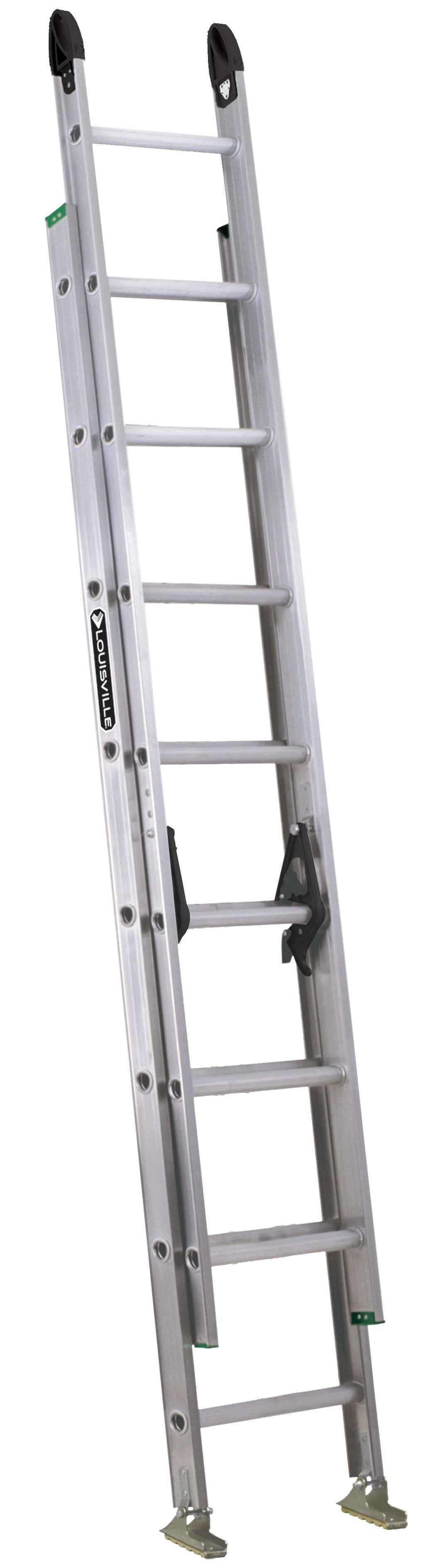 Louisville Ladder 16’ Aluminum Extension, 15' Reach, 225 lbs Load Capacity, W-2222-16PG