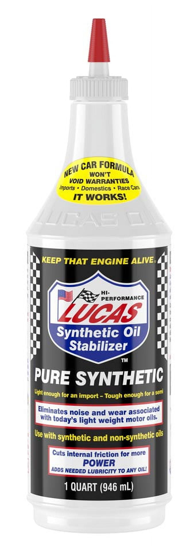 Lucas 10130 Synthetic Oil Stabilizer, 1 quantity