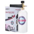 MATCC Adjustable Car Foam Cannon I, Snow Foam Lance Fit 1/4" Quick Connector Wash Gun for Pressure Washer Jet Car Cleaning (0.26gal)