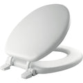 MAYFAIR 11 000 Economy Soft Cushion Toilet Seat, ROUND, White