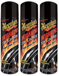 MEGUIAR’S Hot Shine High Gloss Tire Coating, Tire Protectant for Long-lasting Satin Finish, Prevents Tire to Dry Rot, 15 oz, 3 Pack