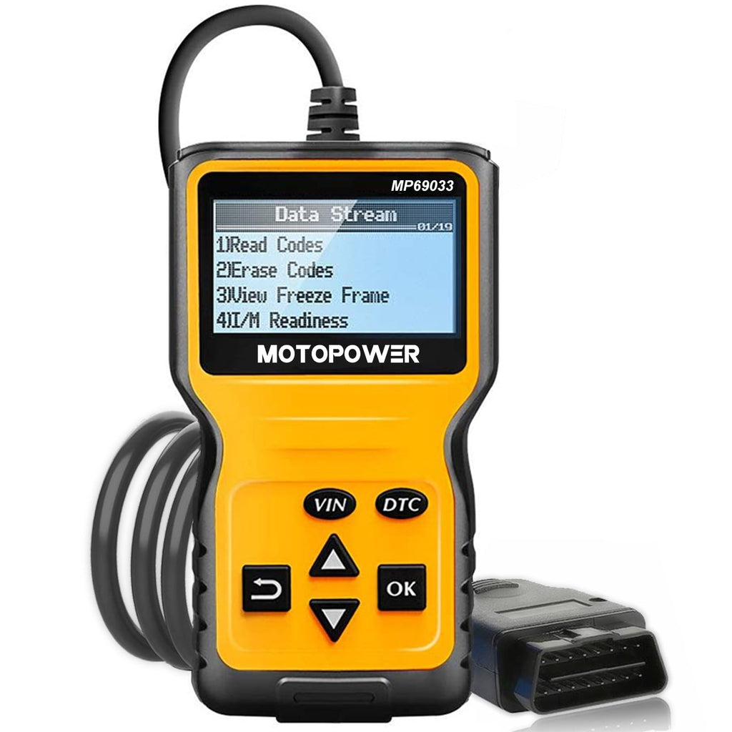 MOTOPOWER Car OBD2 Code Reader OBD2 Scanner Engine Fault Code Reader Car Diagnostic Scan Tool