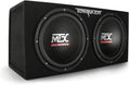 MTX TNE212D 12-Inch 1200-Watt Car Audio Dual Loaded Subwoofer Box Enclosure