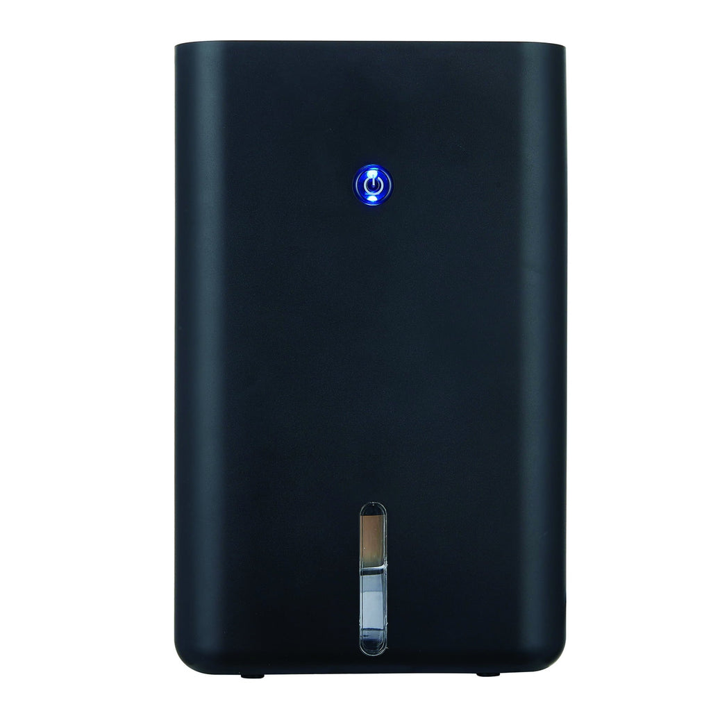 Magic Chef MC4PDH 3.2 Pint Mini Dehumidifier, Small Spaces,  Coverage Area 161.5 Sq ft, Black.  Automatic Shut off