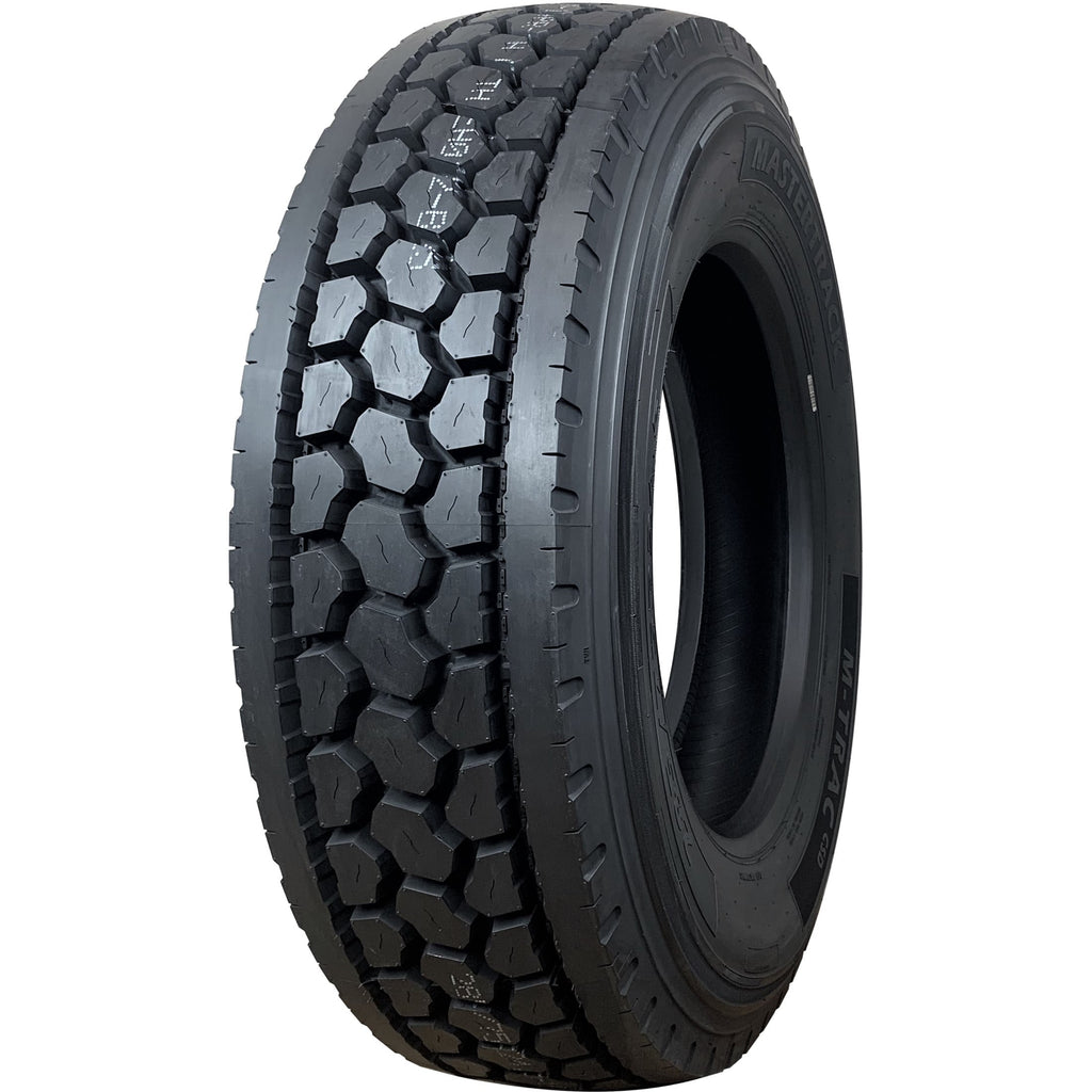 Mastertrack M-TRAC CSD 11R24.5 Closed Shoulder Drive Position 149/146 L 16 Ply Load Range H SmartWay Verified Radial Commercial Truck Tire