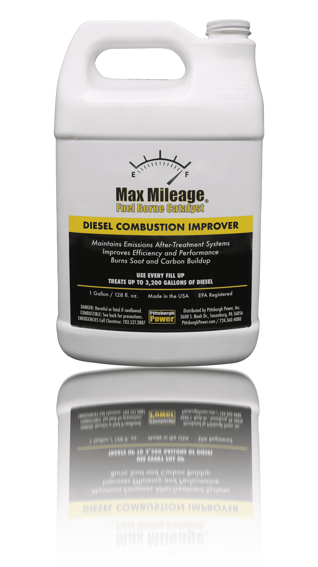 Max Mileage - Fuel Borne Catalyst - 1 Gallon