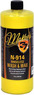 McKee's 37 N-914 Rinseless Wash & Wax (No Rinse Wash), 32 fl. oz.