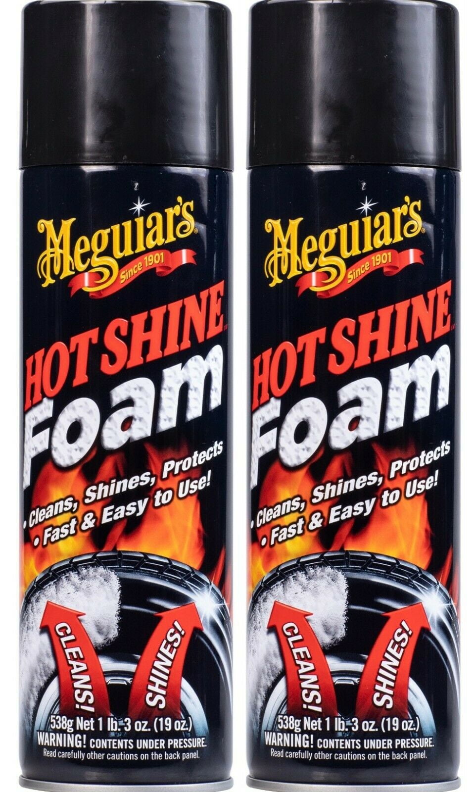 Meguiars Hot Shine Tire Foam 19 Oz. - 2 Pack MEGG-13919-2PK