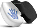 Memory Foam Seat Cushion with Removable Microfiber Cover - Coccyx, Tailbone, Sciatica, Lower Back Support and Pain Relief - Fits Most Office, Desk, Computer Chairs and Car Seats – by ComfySure