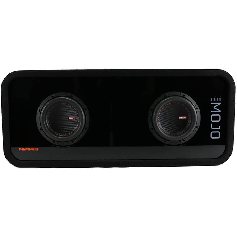 Memphis Audio MJME6D1 Dual 6.5 inch Loaded Subwoofer Enclosure