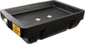Midwest Can 6601 9 qt. Closed Top Oil Recovery Drain Pan, Black
