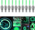 Mightlink LED Flash Tyre Wheel Lights - Bike Tire Valve Stem Caps Lights, for Car Bike Bicycle Motorcycle - 4PCS