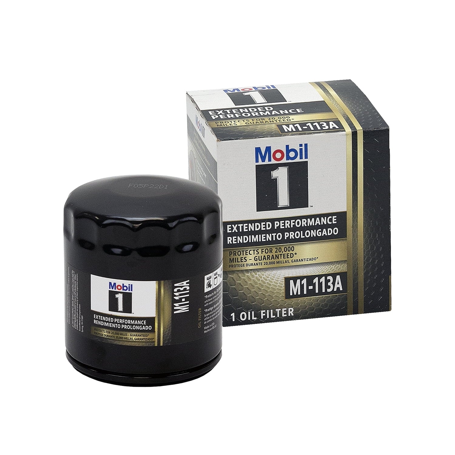 Mobil 1 Extended Performance M1-113A Oil Filter Fits select: 2007-2019 CHEVROLET SILVERADO, 2013-2023 RAM 1500