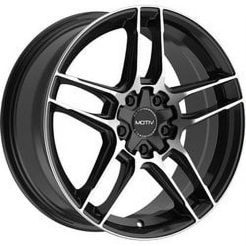 Motiv 18x7.5 5X100 434MB Matic Black Wheel Rim