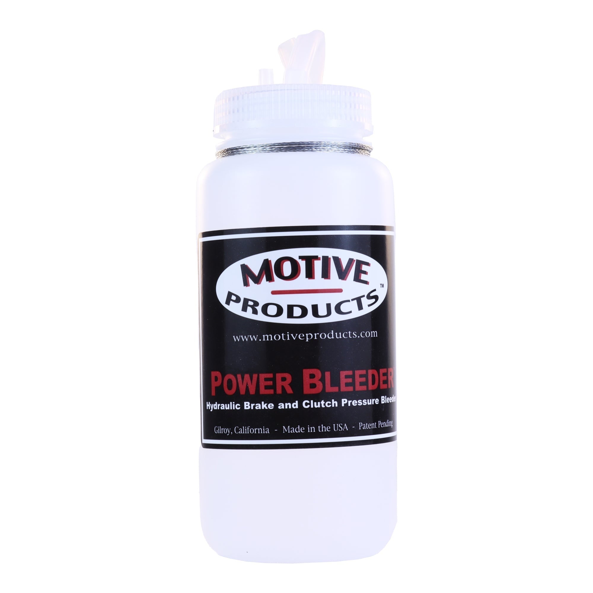 Motive Products 1810 Brake Fluid Catch Bottle for Bleeding Brakes - 500 mL